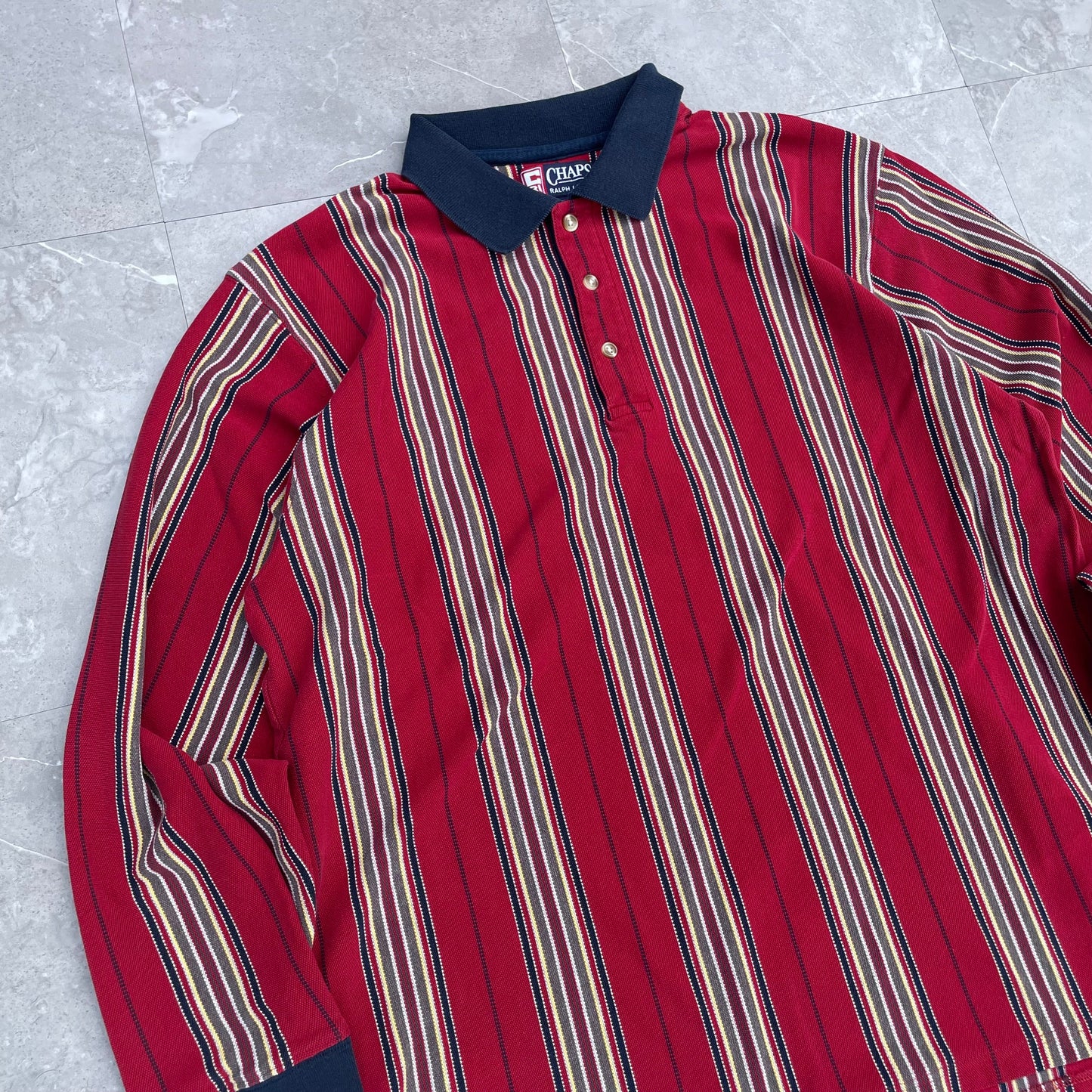 90s Chaps Long Sleeve Polo KiiChain Clothing