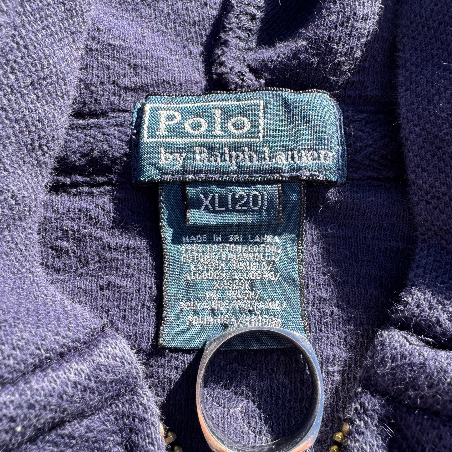 90s Ralph Lauren Women’s Zip-Up Hoodie KiiChain Clothing