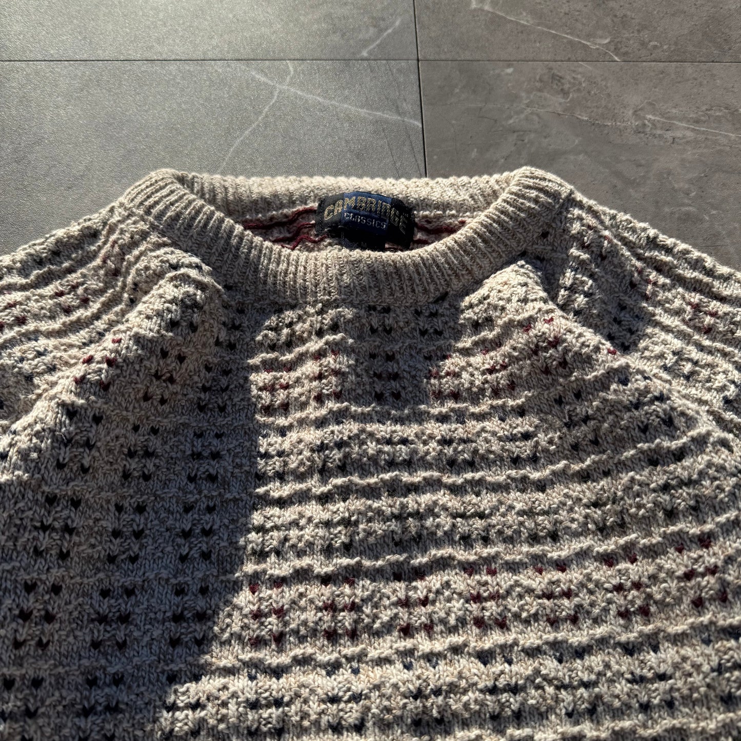 90s Cambridge Classics Made in USA Design Knit KiiChain Clothing