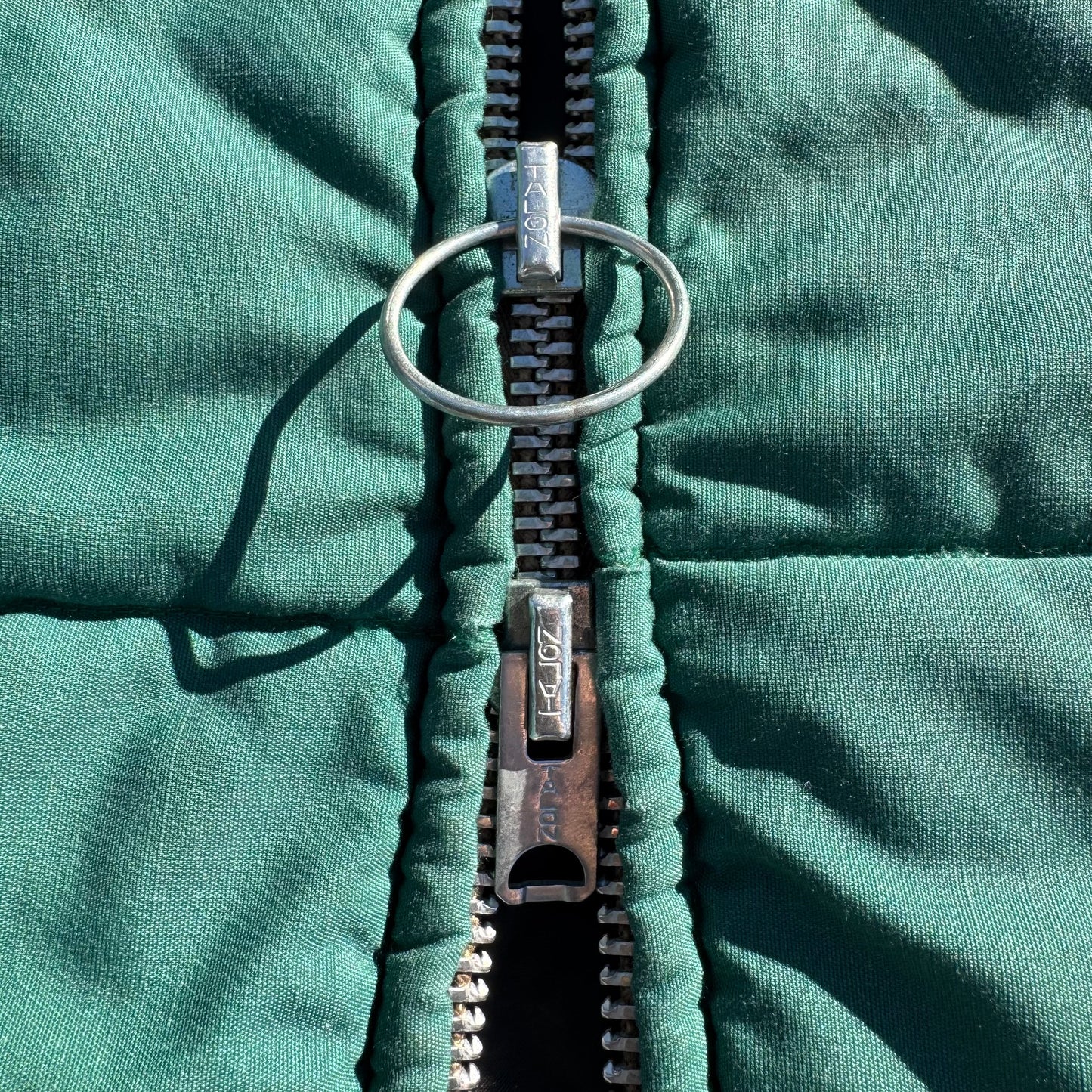 50s-60s Unknown Talon Zipper Vest KiiChain Clothing