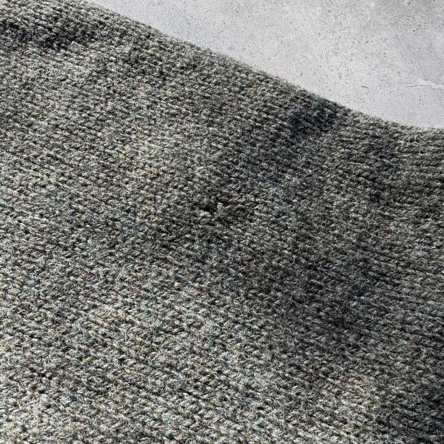 90s Cabela's Made in USA Wool Henley Neck Elbow Patch Knit KiiChain Clothing