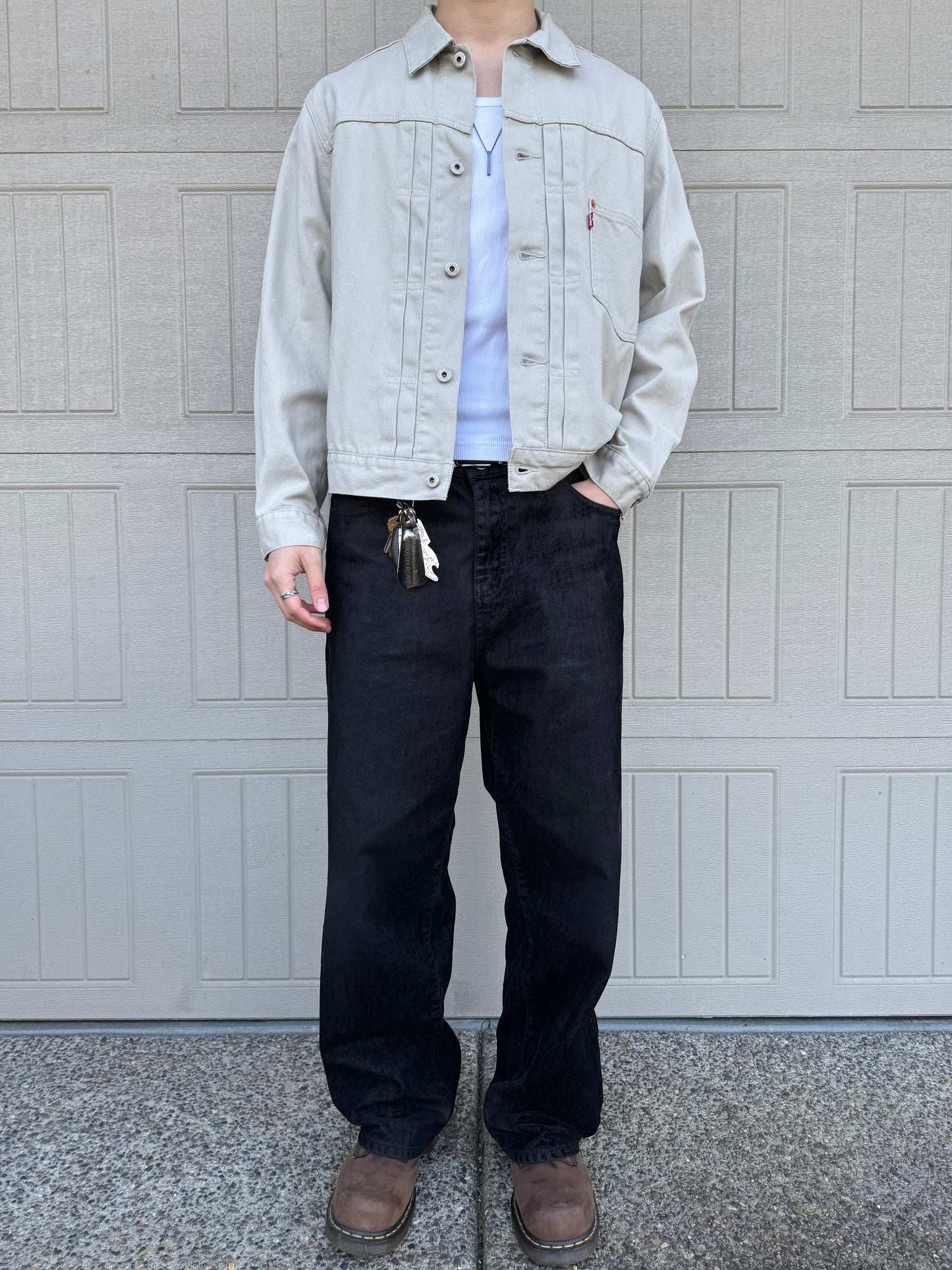 00s Levi's “First” Cream Type 1 Jacket