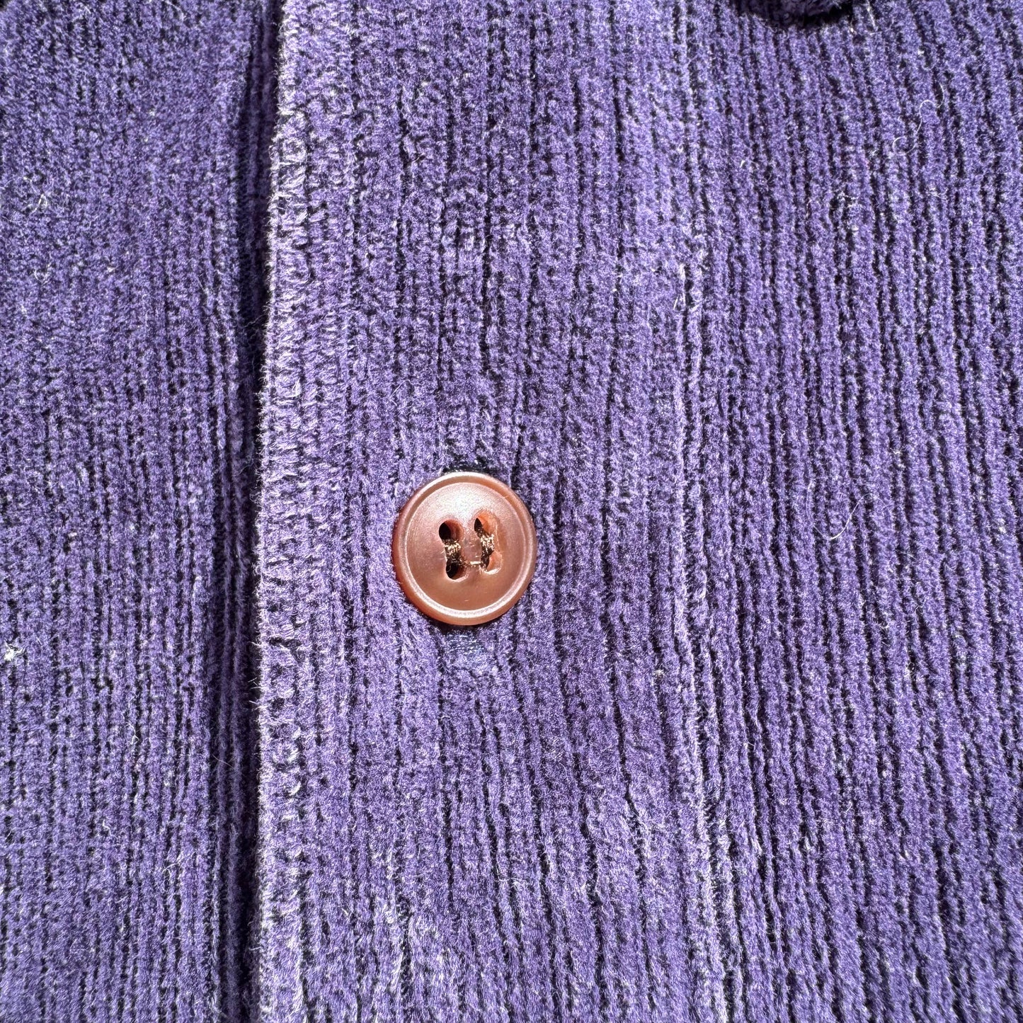 90s Chaps Ralph Lauren Navy/Purple Corduroy Shirt KiiChain Clothing