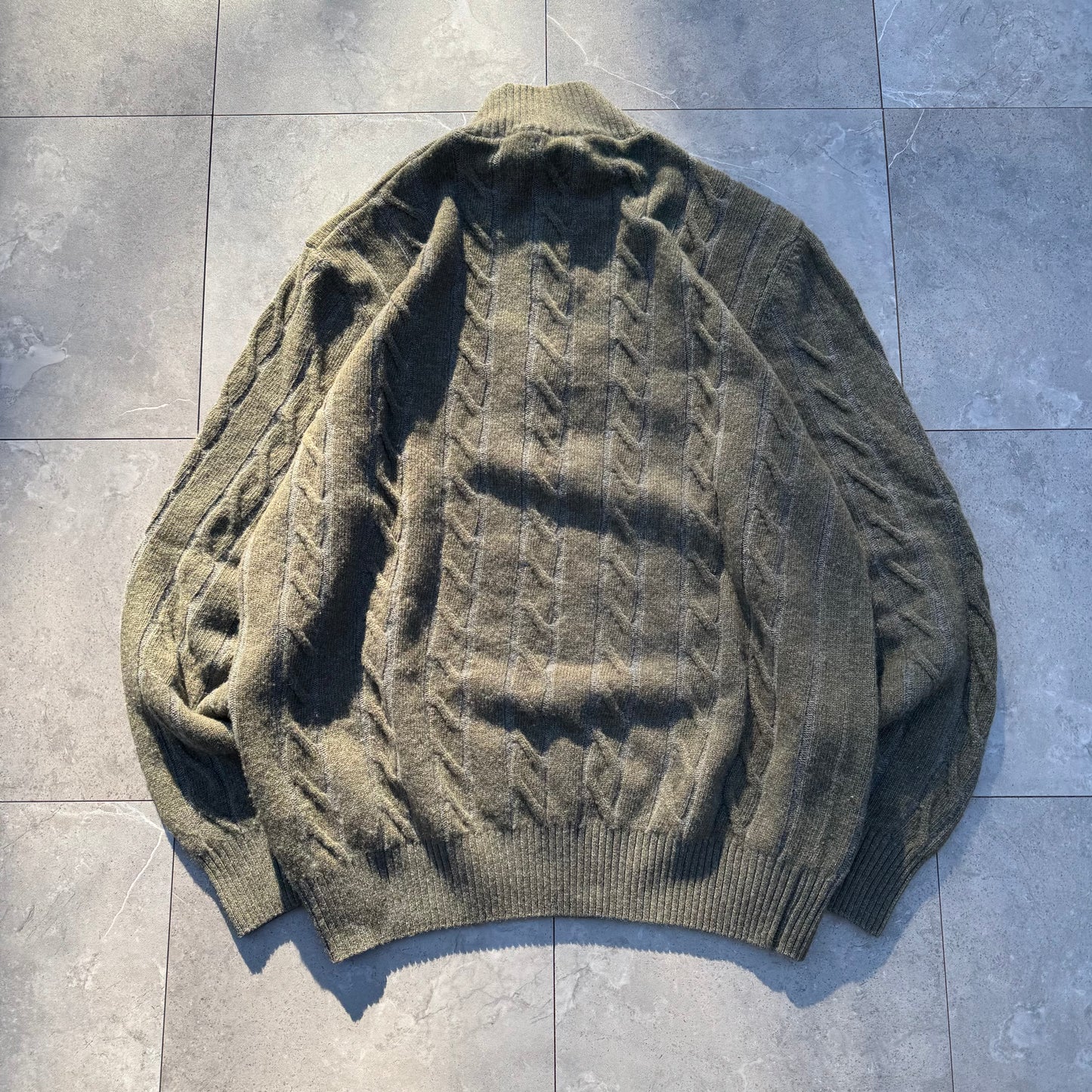 90s-00s Bugatchi Made in Italy Half-Zip Knit