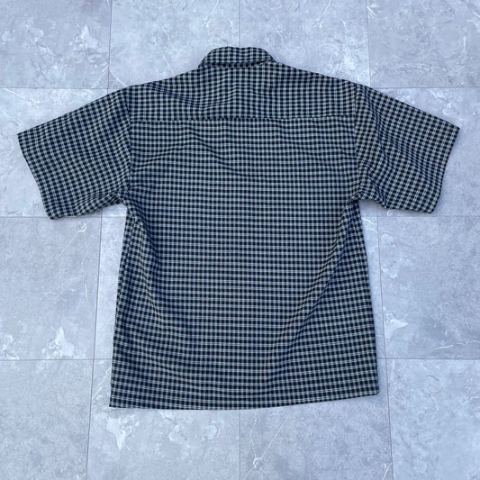 90s Saga Made in USA Checkered Short Sleeve Shirt KiiChain Clothing