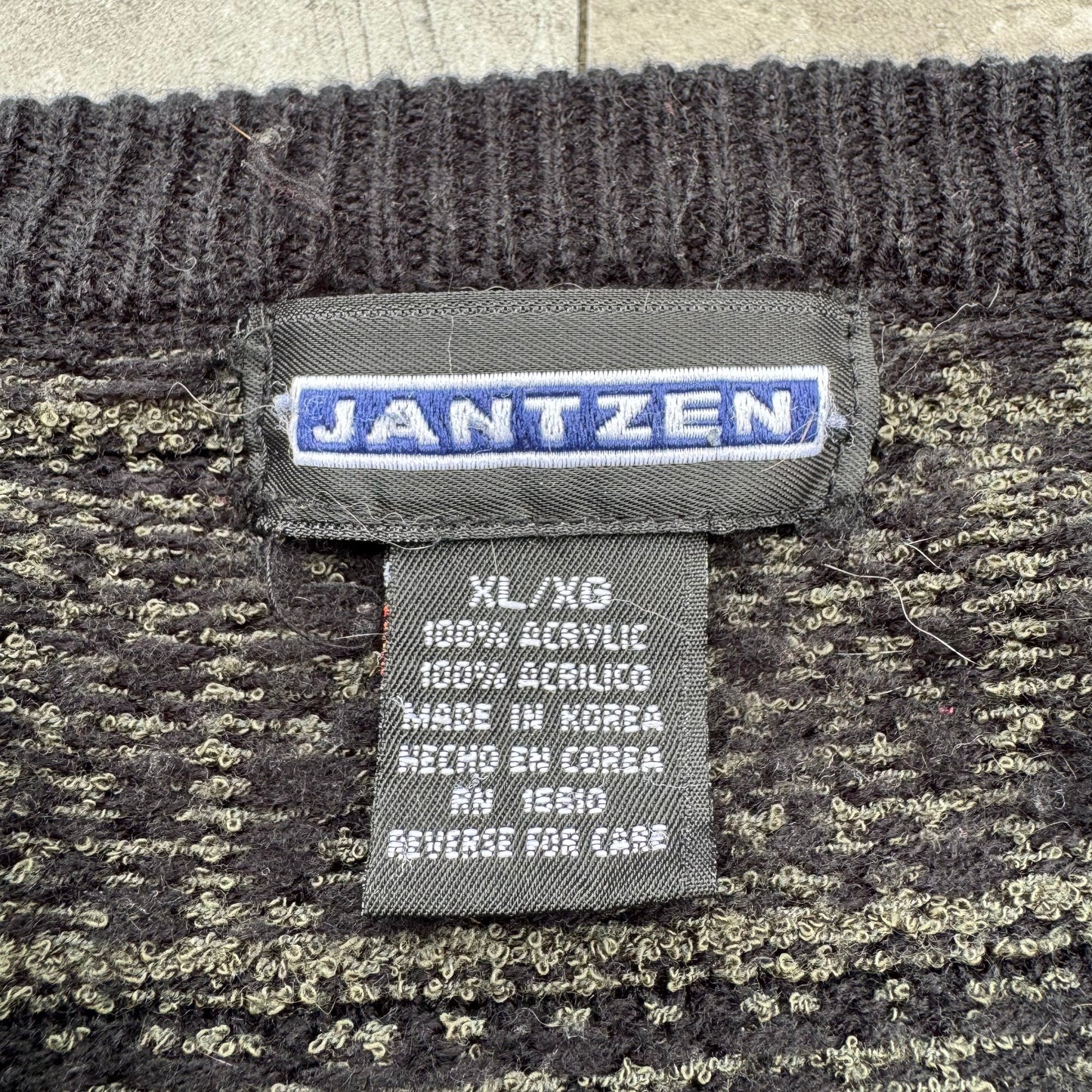 90s Jantzen Acrylic Design Knit KiiChain Clothing