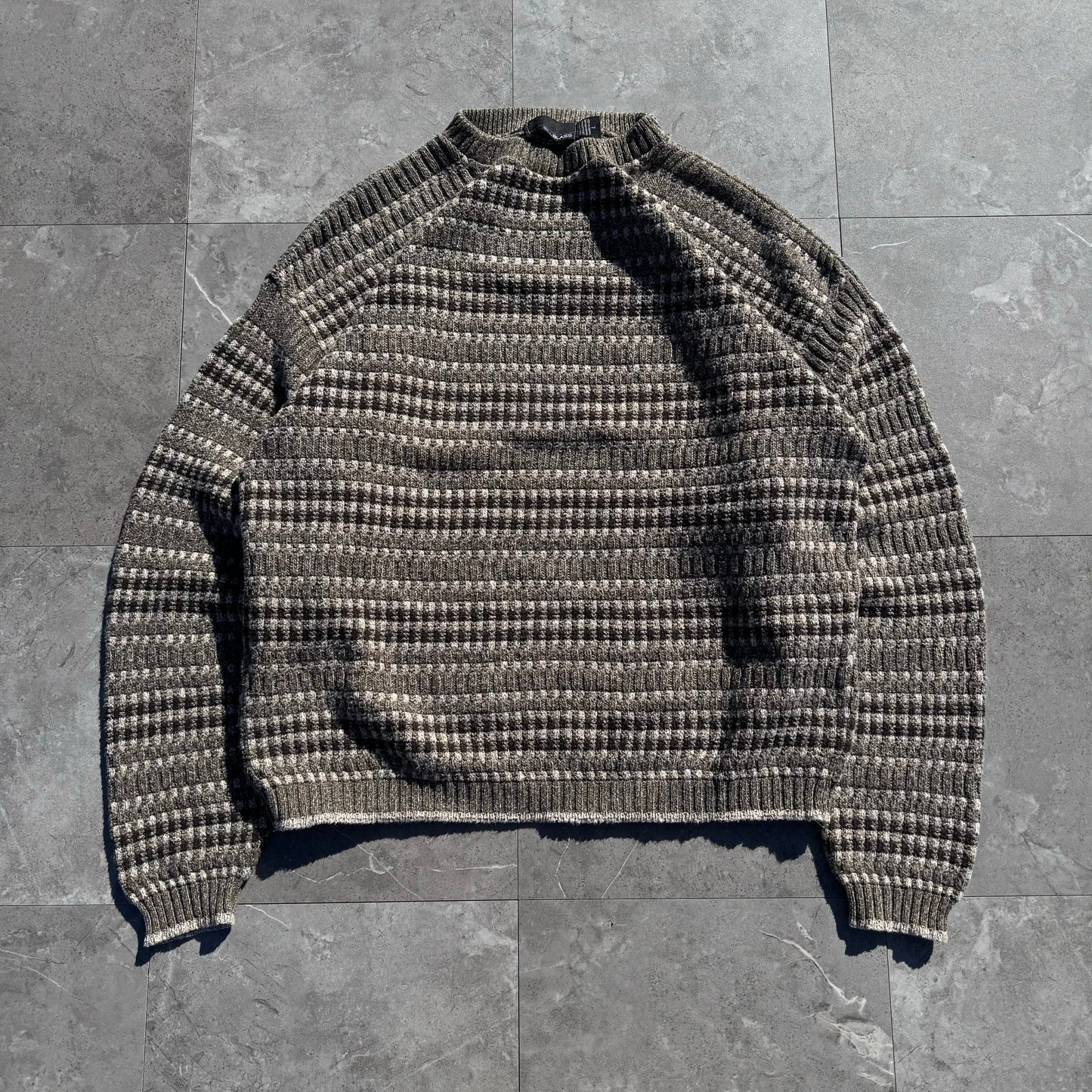 90s Bill Blass Made in USA Hand-Framed Design Knit KiiChain Clothing