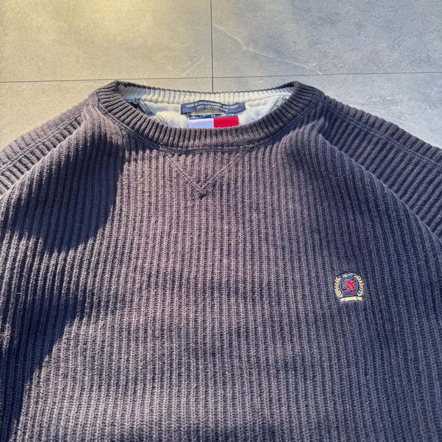 90s Tommy Hilfiger Ribbed Knit Sweater
