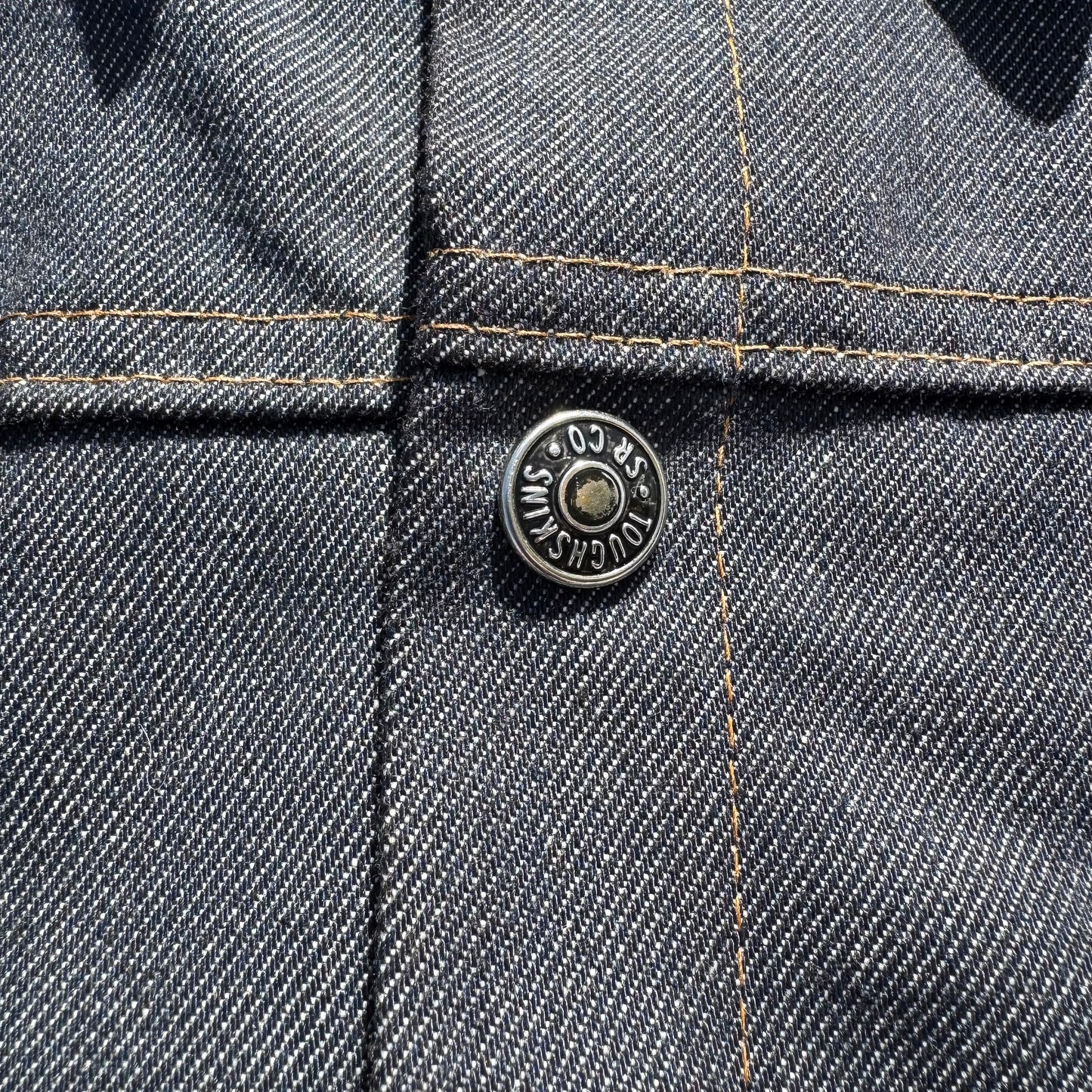 70s Sears Put-On Shop Toughskins Dark Wash Denim Jacket KiiChain Clothing