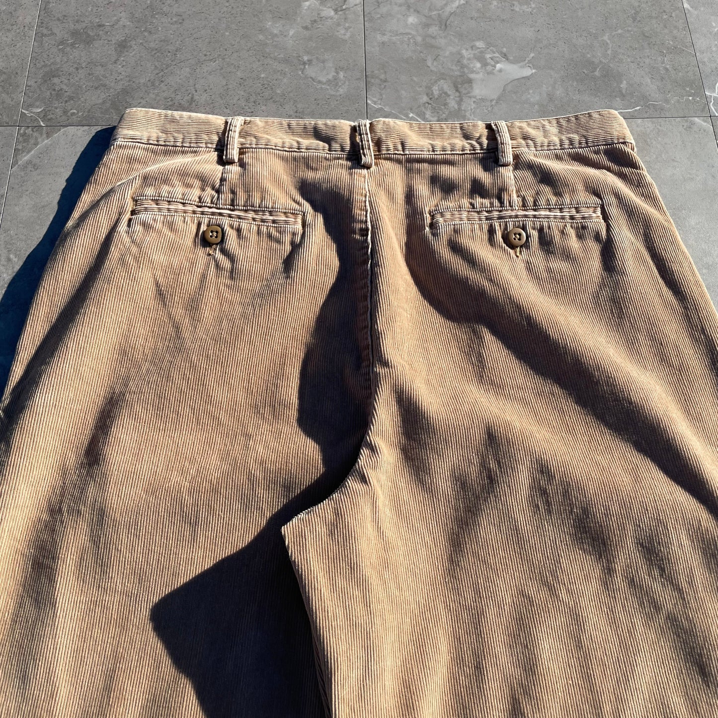 90s Lands' End Loose Fit Corduroy Pants Size 36 KiiChain Clothing