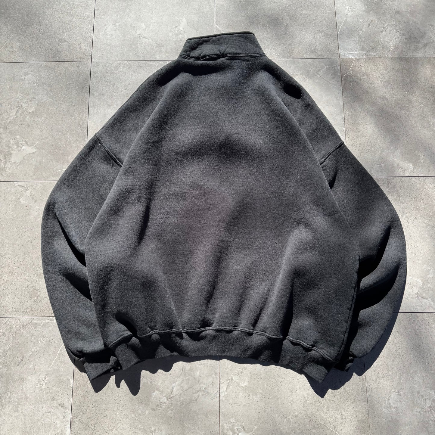 Russell Athletic Black Quarter Zip Sweatshirt