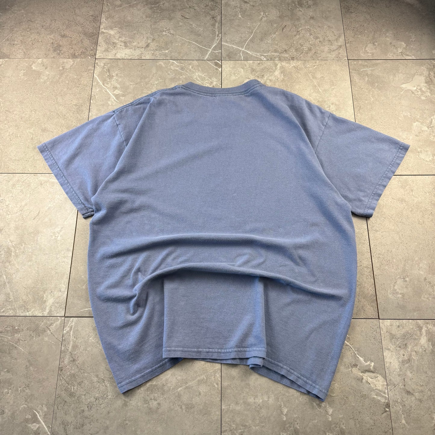 90s-00s Gildan South Dakota 1889 Faded Blue Graphic T-Shirt