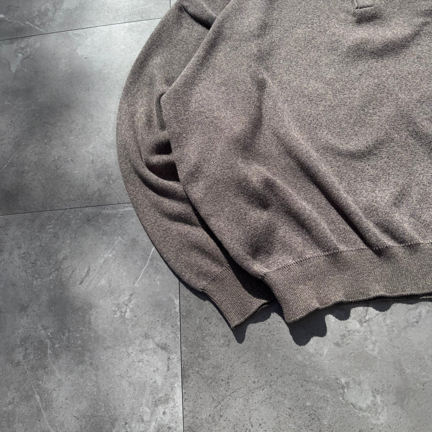 90s Tundra Beige Knit Polo KiiChain Clothing