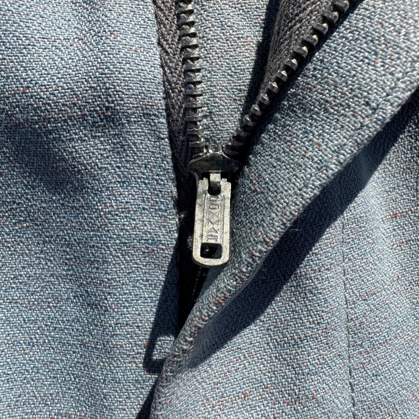 40s Unknown Light Blue Gabardine Slacks KiiChain Clothing