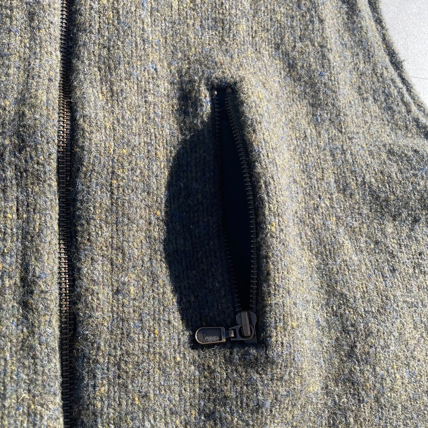 90s Lands' End Made in USA Knit Vest KiiChain Clothing