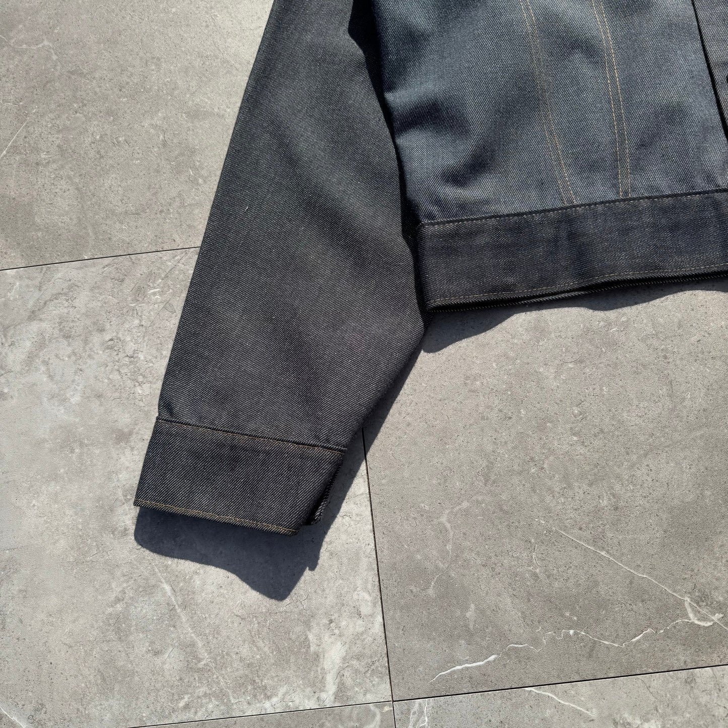 70s Sears Put-On Shop Toughskins Dark Wash Denim Jacket KiiChain Clothing