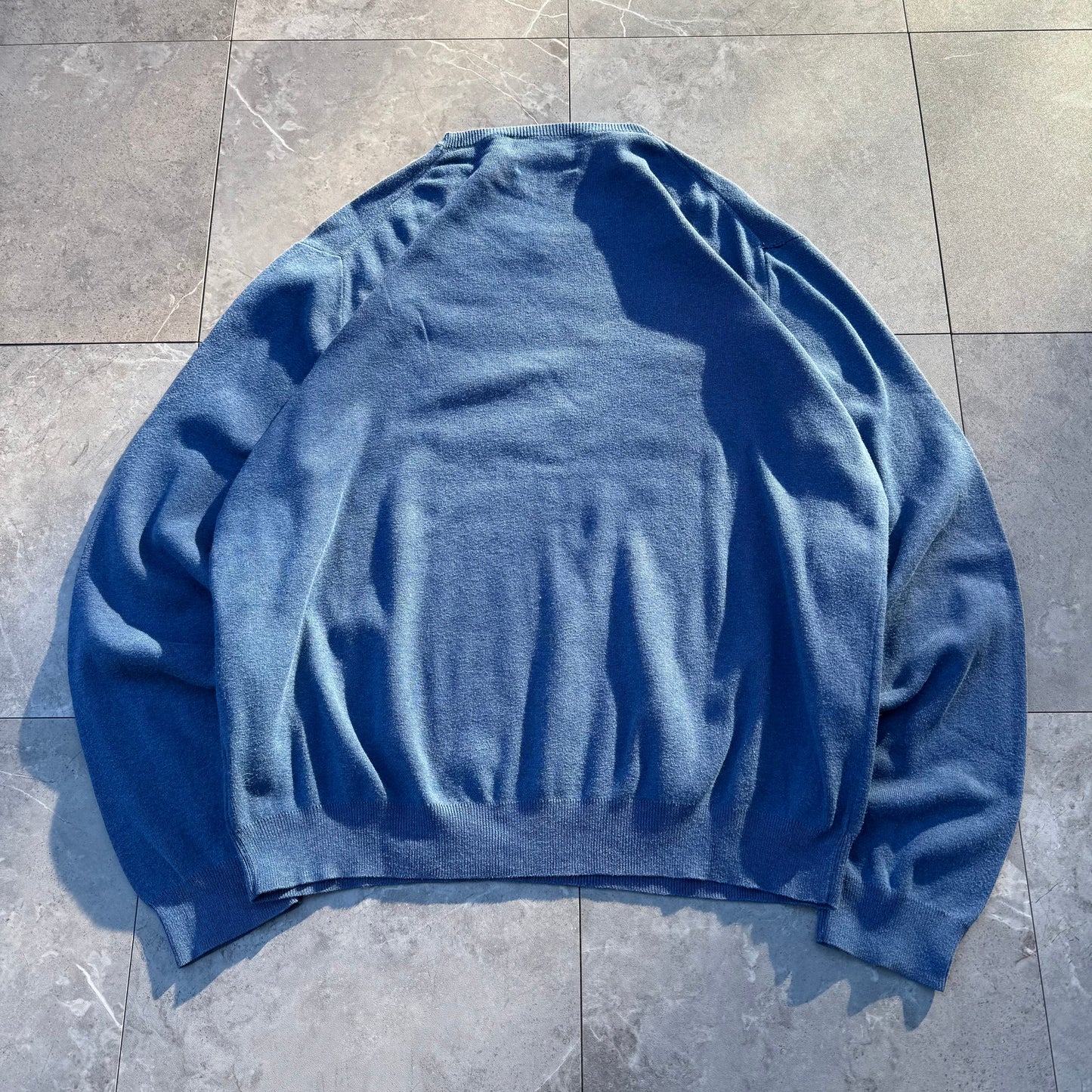 90s Ralph Lauren 100% Pima Cottong “Exclusive of Decoration” V-Neck Knit Sweater KiiChain Clothing
