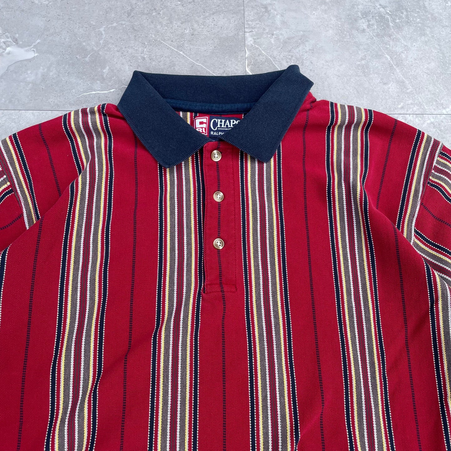 90s Chaps Long Sleeve Polo KiiChain Clothing