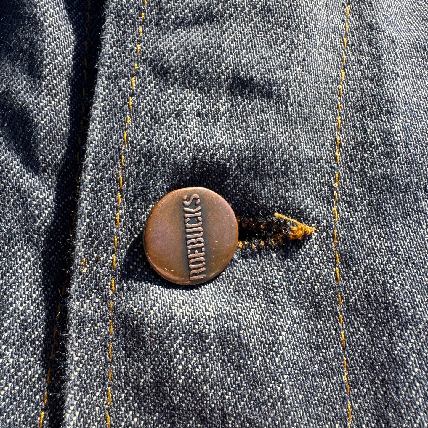 70s-80s Roebucks Sears Denim Jacket