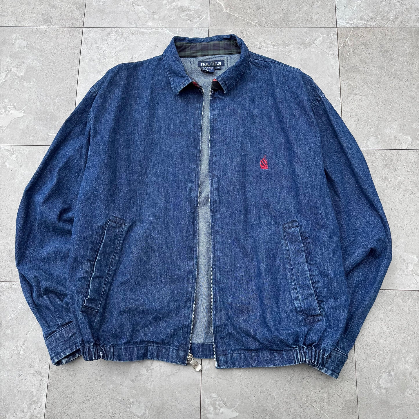 90s Nautica Denim Swing Top Jacket KiiChain Clothing
