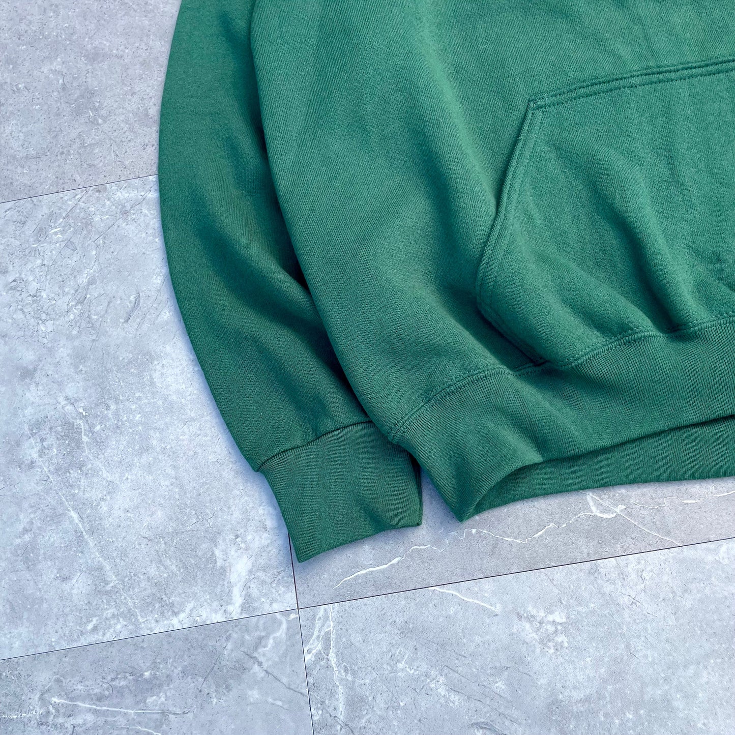 90s Tultex Made in USA Blank Green Hoodie KiiChain Clothing