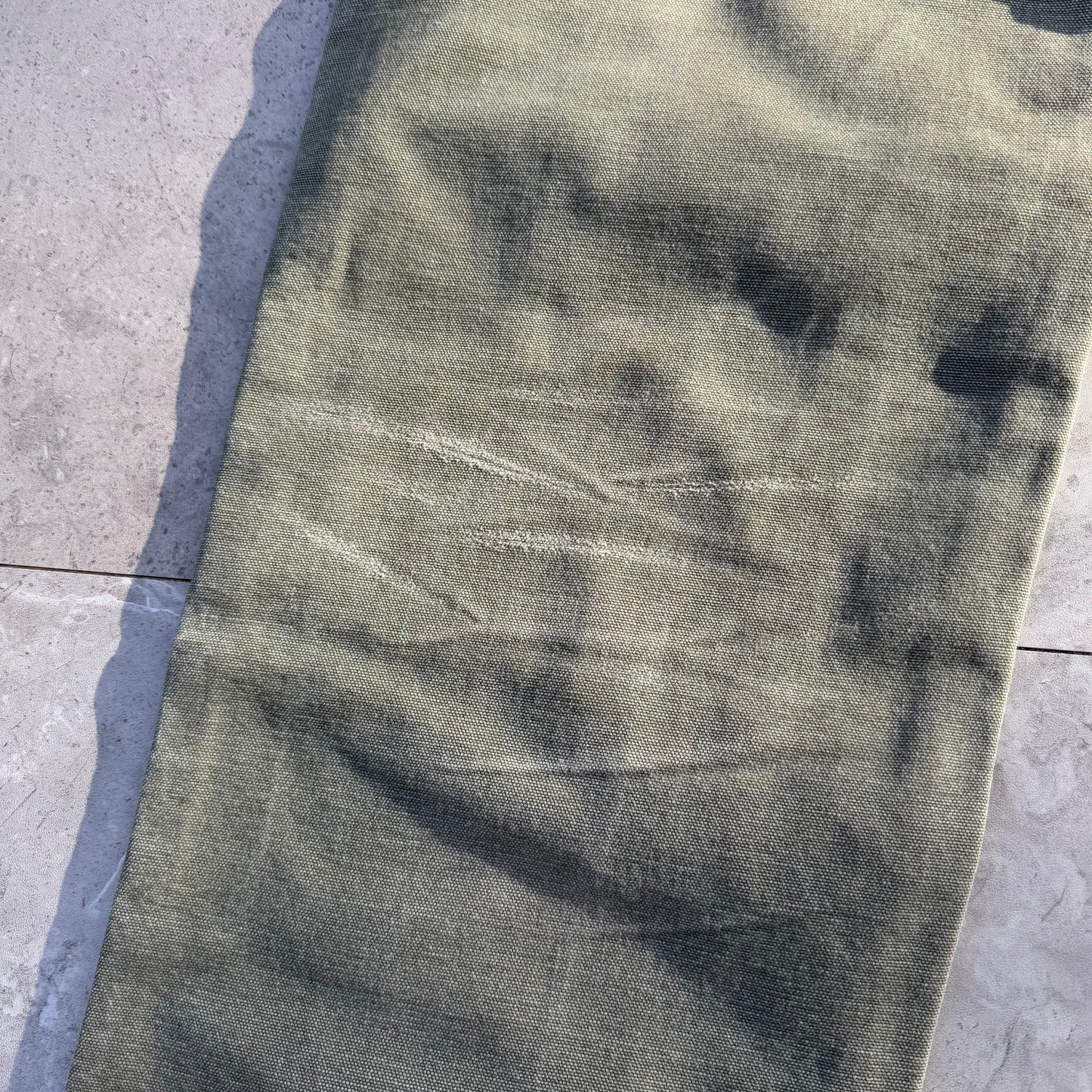 90s-00s Carhartt Moss Green Double Knee Work Pants 32x32