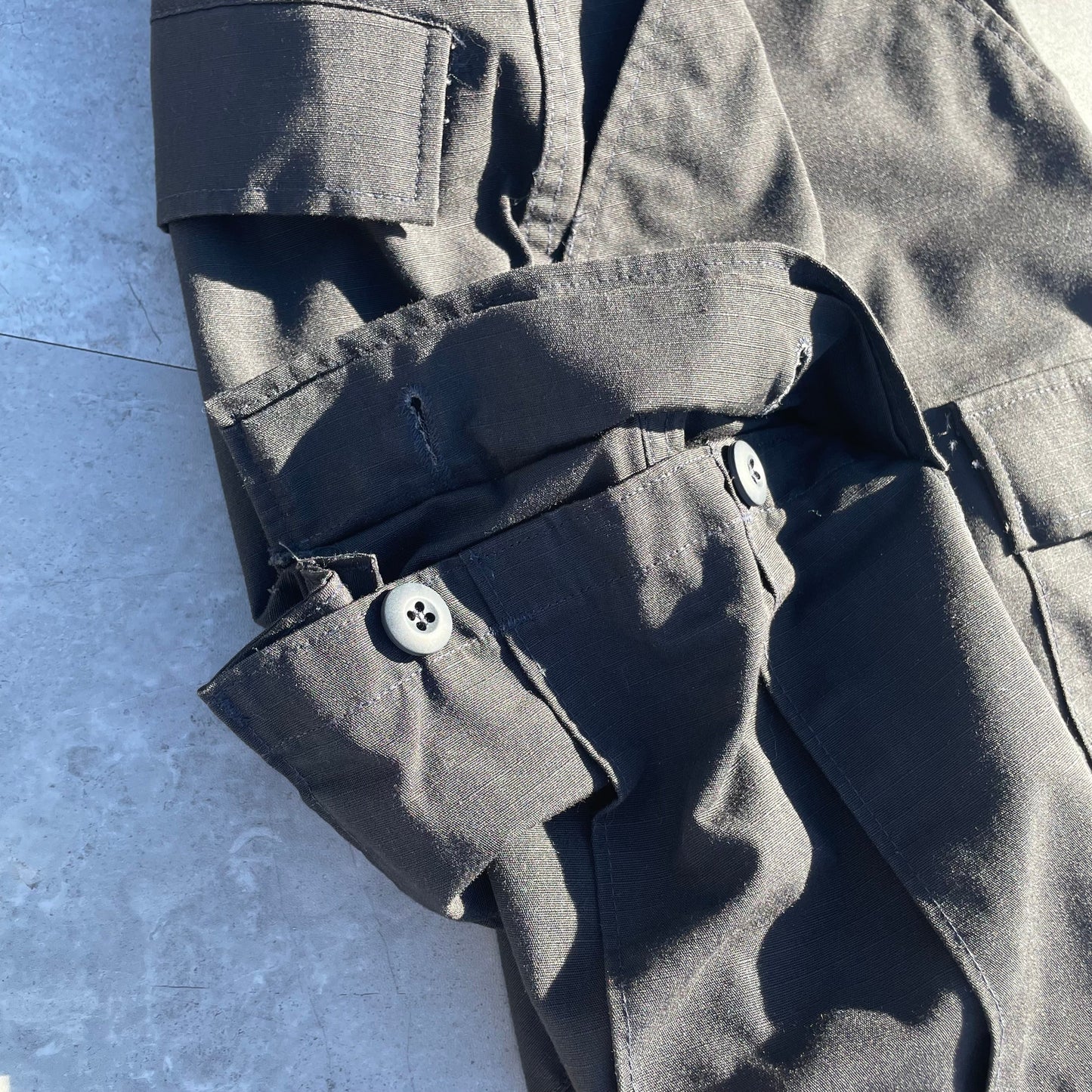 00s Propper Black Rip-Stop Cargo Military Pants Size S/R KiiChain Clothing