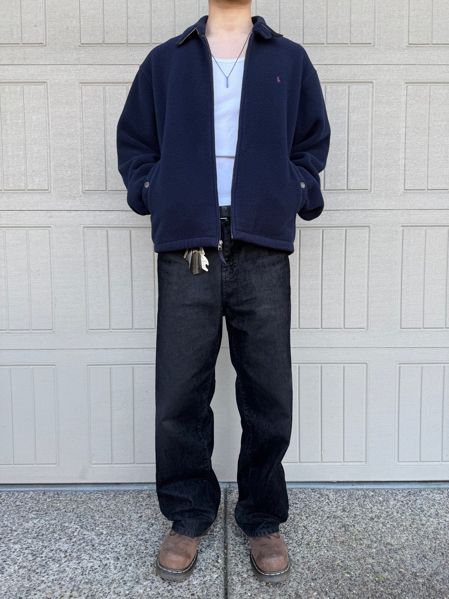 90s-00s Polo by Ralph Lauren Fleece Swing Top Jacket