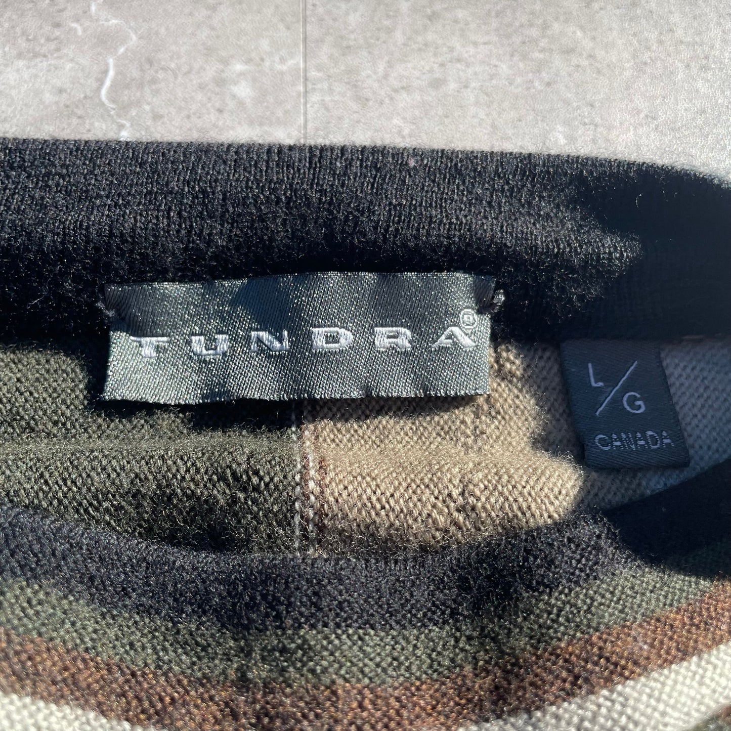 90s Tundra Made in Canada Coogi-Style Design Knit KiiChain Clothing