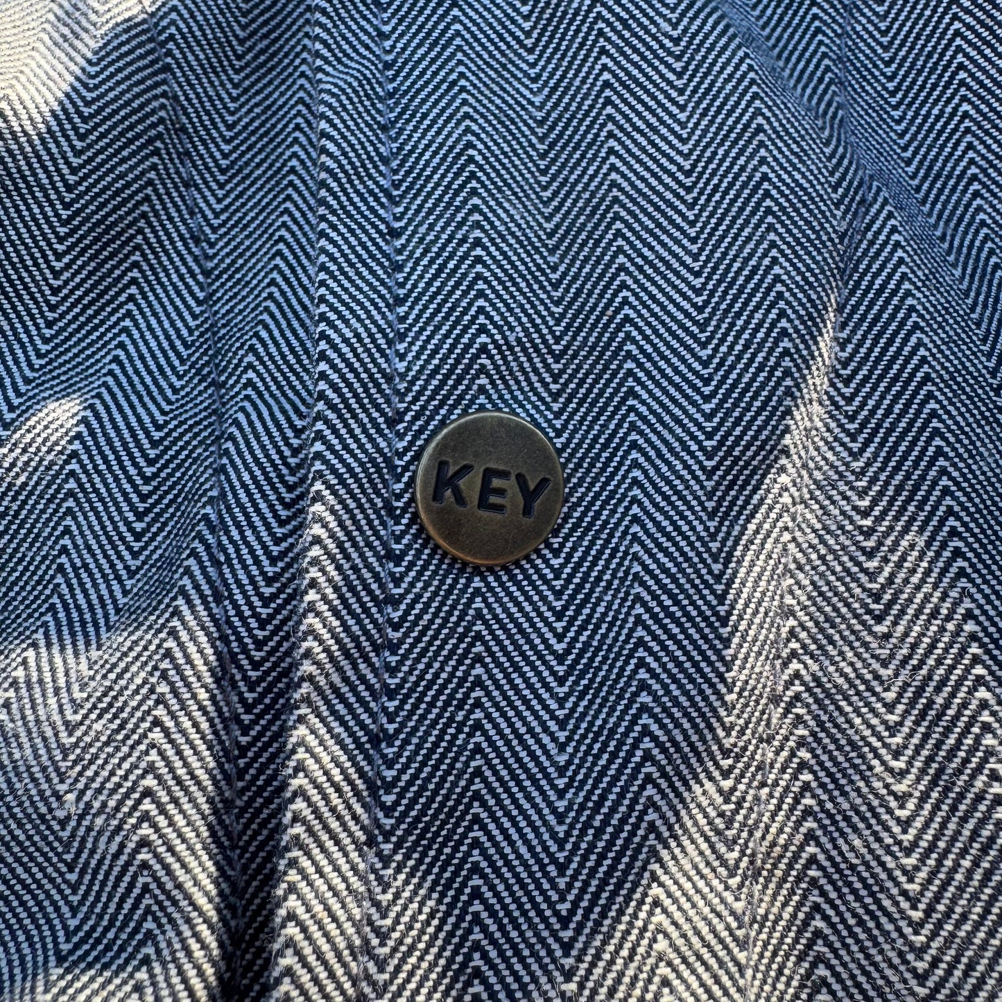 00s Key Herringbone Cropped Jacket KiiChain Clothing