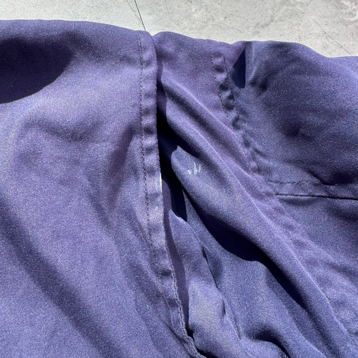 Ralph Lauren Navy Lined Swing Top Jacket