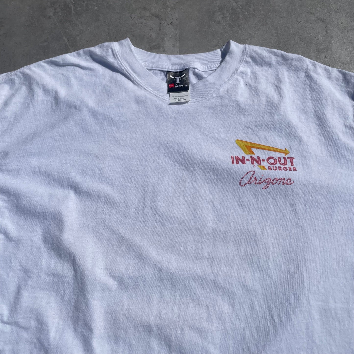 00s IN-N-OUT Arizona Hanes Beefy T-Shirt KiiChain Clothing
