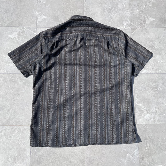 00s Van Heusen Striped Short Sleeve Shirt KiiChain Clothing