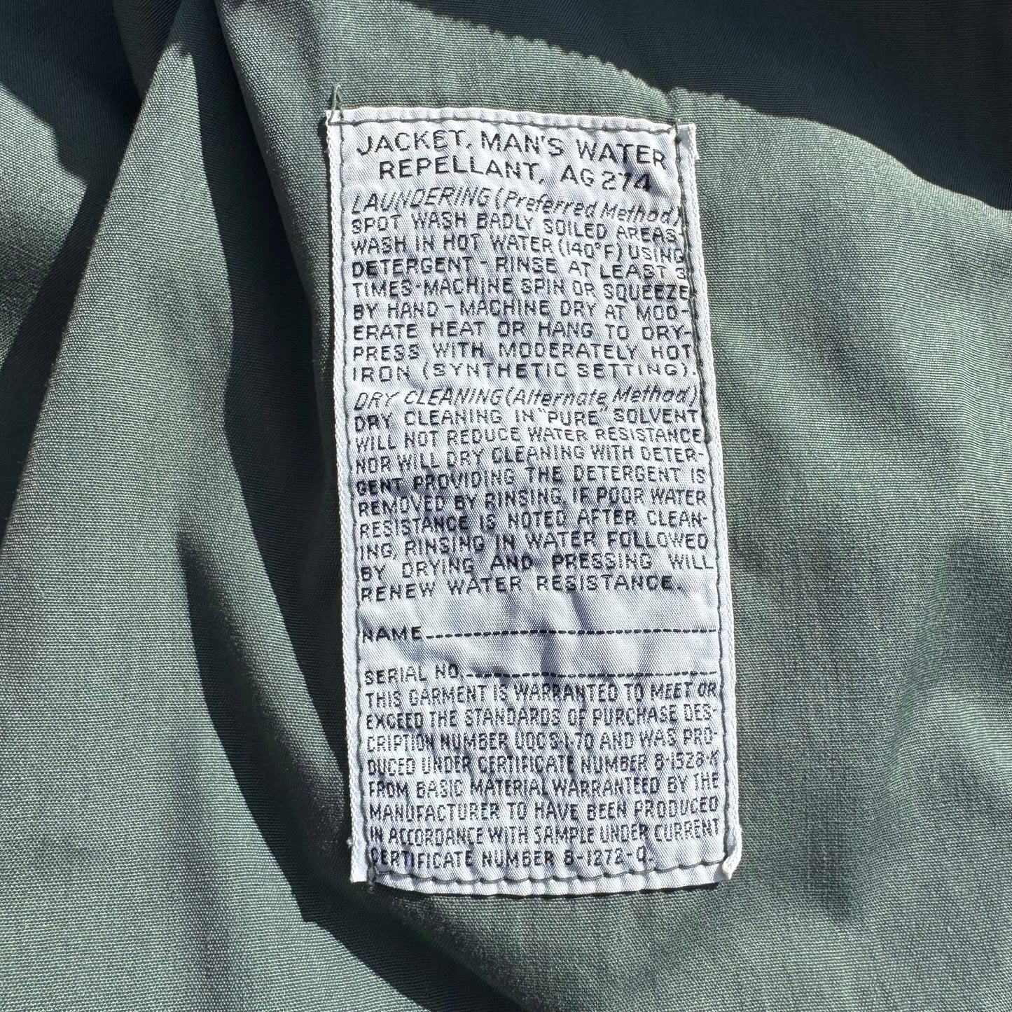 60s Ceiling Zero Blauer AG274 Flight Jacket KiiChain Clothing