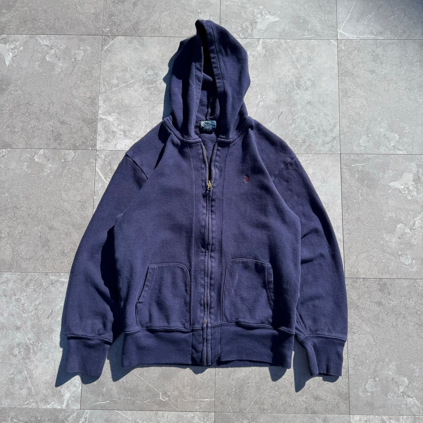 90s Ralph Lauren Women’s Zip-Up Hoodie KiiChain Clothing