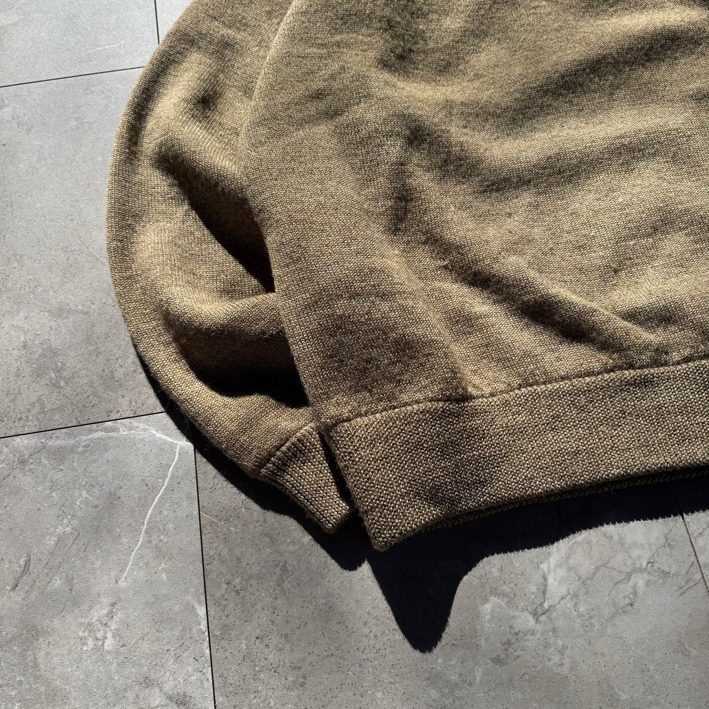 90s Cabela's Wool Henley Neck Elbow Patch Knit KiiChain Clothing