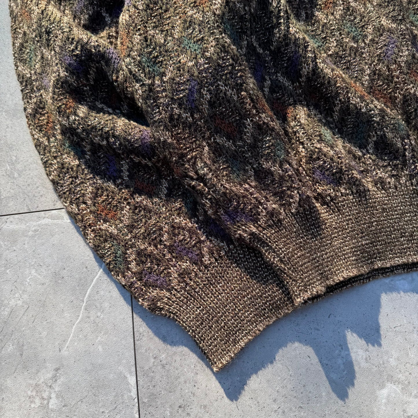 90s Farah Acrylic Design Knit KiiChain Clothing