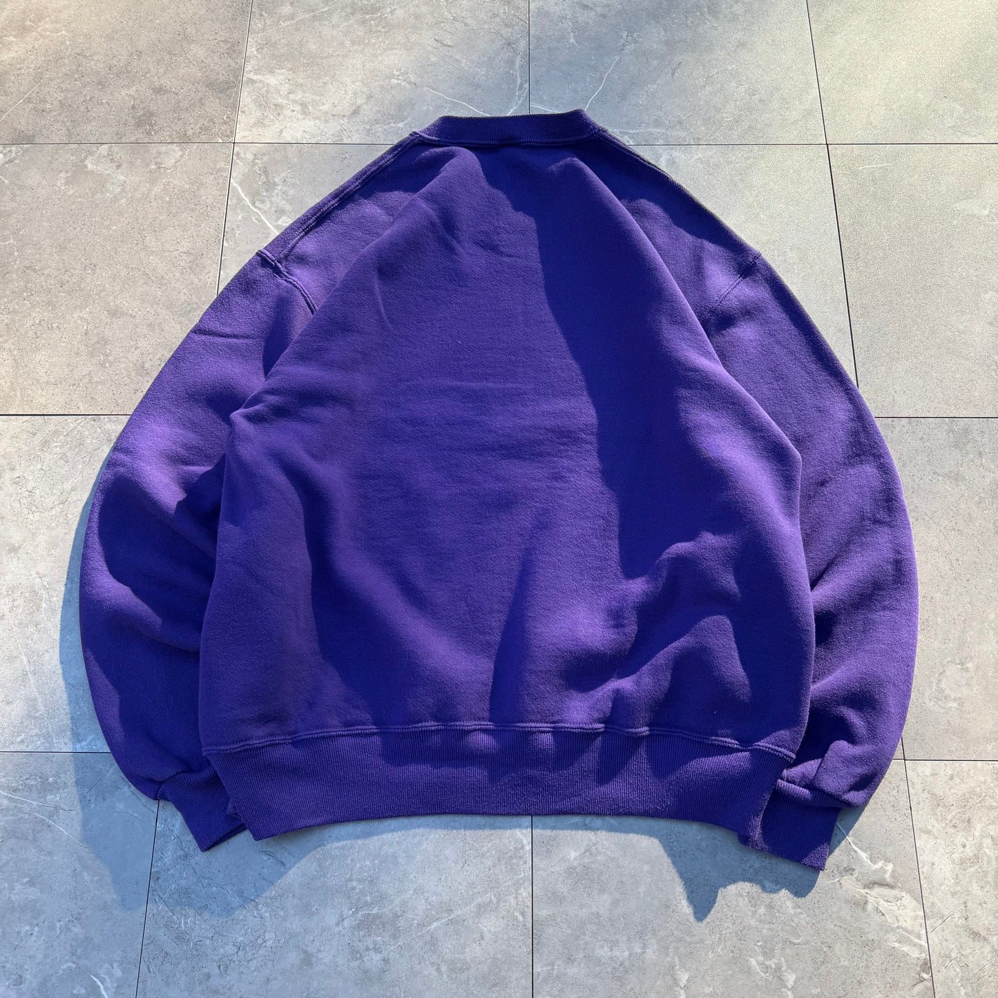 90s Russell Athletic Made in USA Purple Blank Sweatshirt
