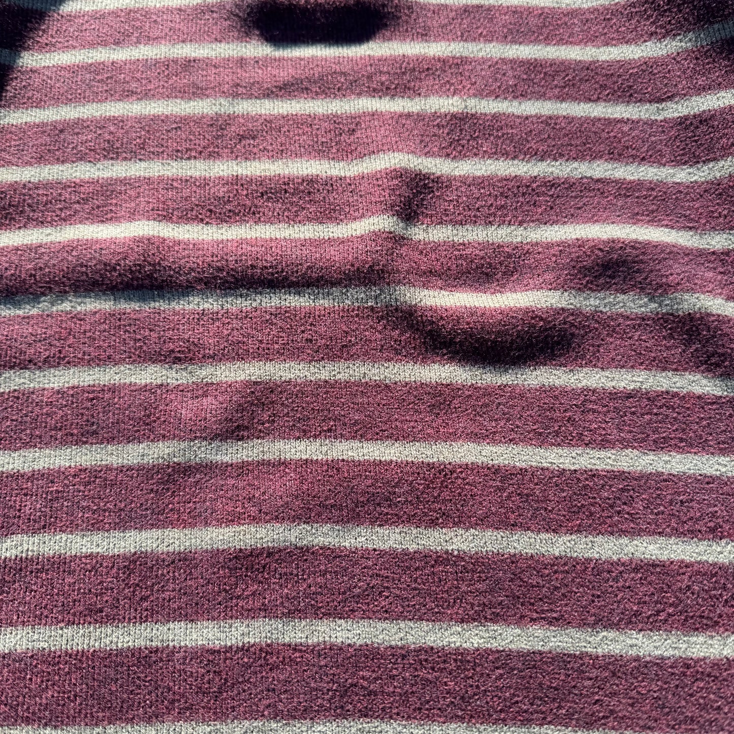 90s Lands' End Border Knit Polo