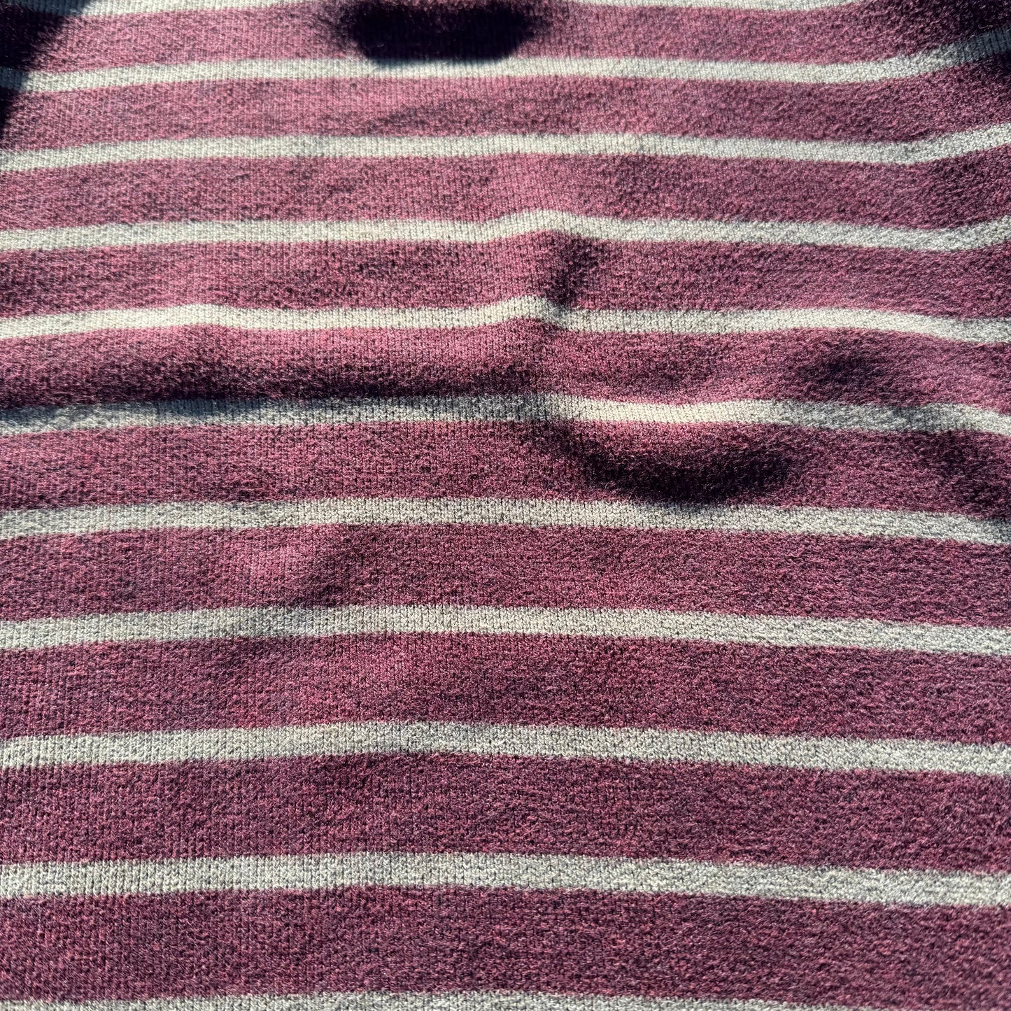 90s Lands' End Border Knit Polo KiiChain Clothing