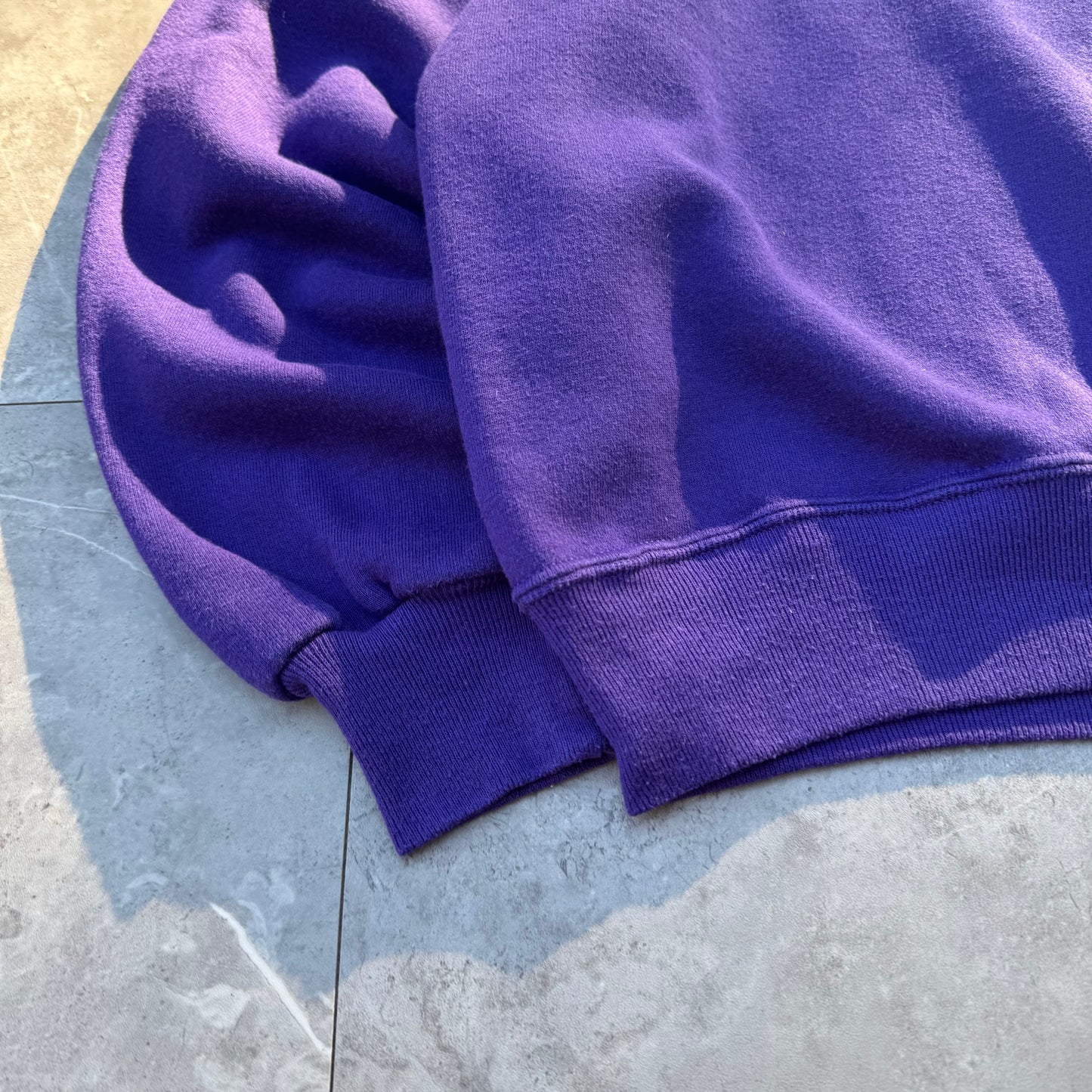 90s Russell Athletic Made in USA Purple Blank Sweatshirt