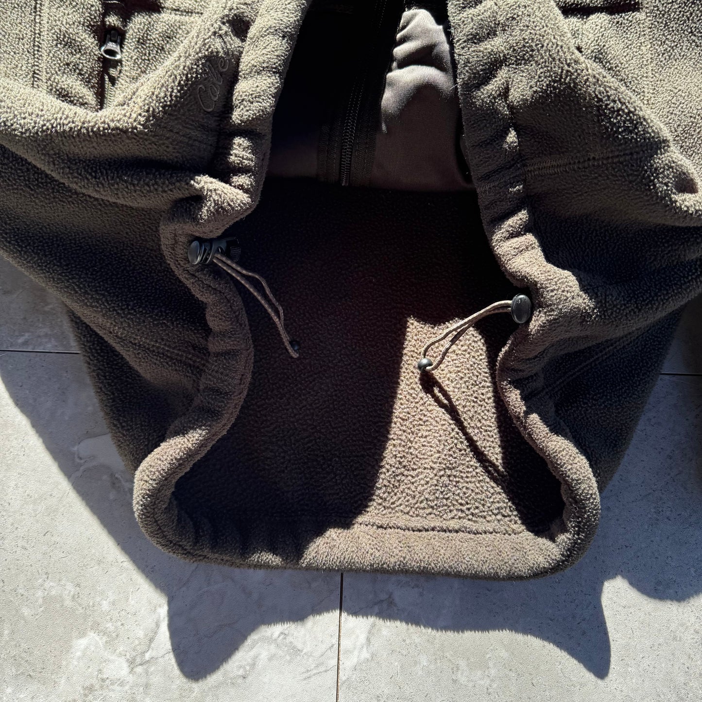 90s Cabela's Brown Zip-Up Fleece Jacket KiiChain Clothing