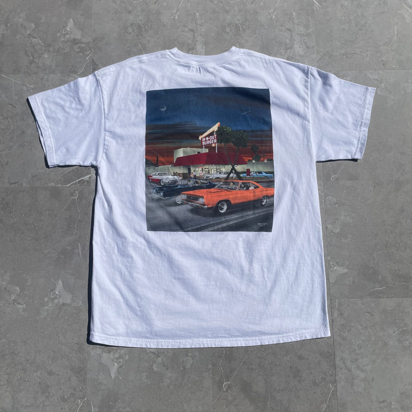 00s IN-N-OUT Arizona Hanes Beefy T-Shirt