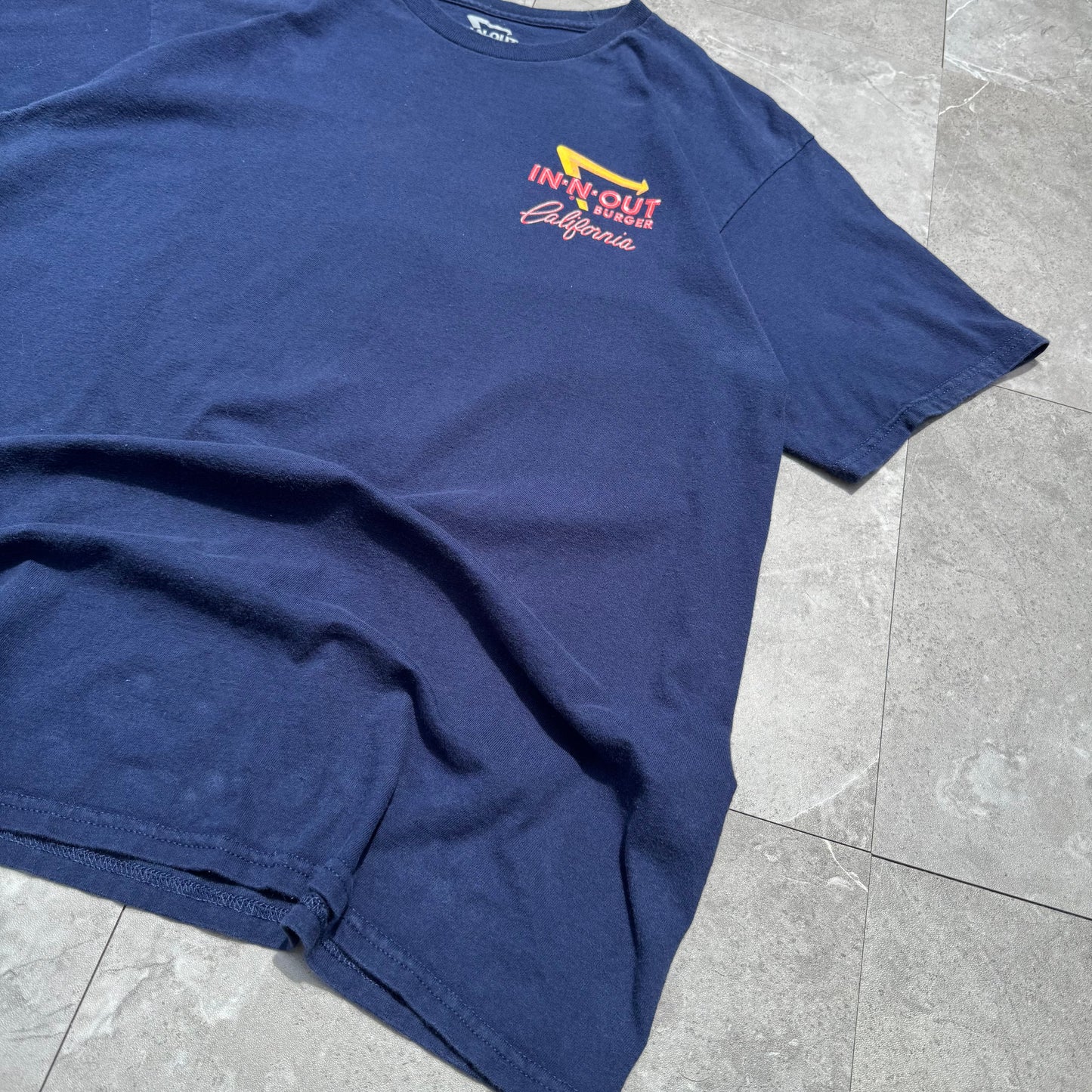 00s In-N-Out California Navy Blue Tee KiiChain Clothing