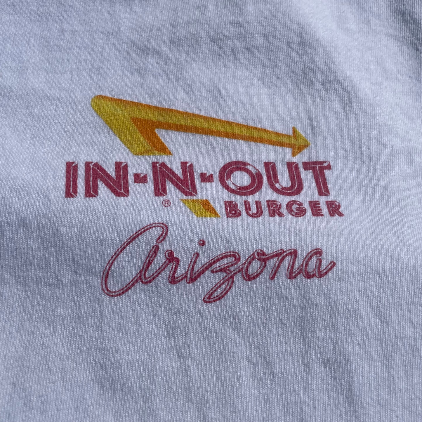 00s IN-N-OUT Arizona Hanes Beefy T-Shirt