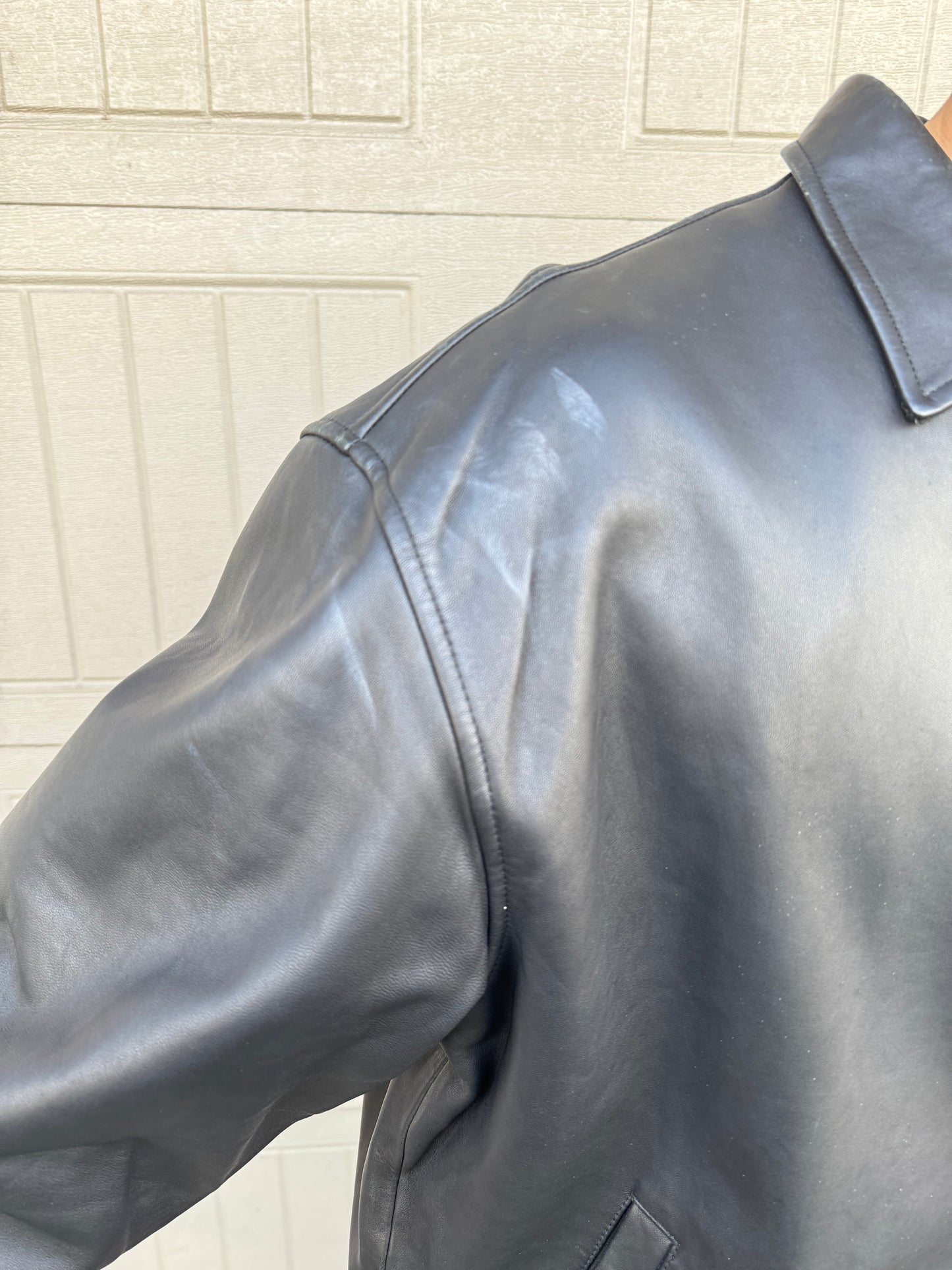 Ralph Lauren Black Leather Jacket