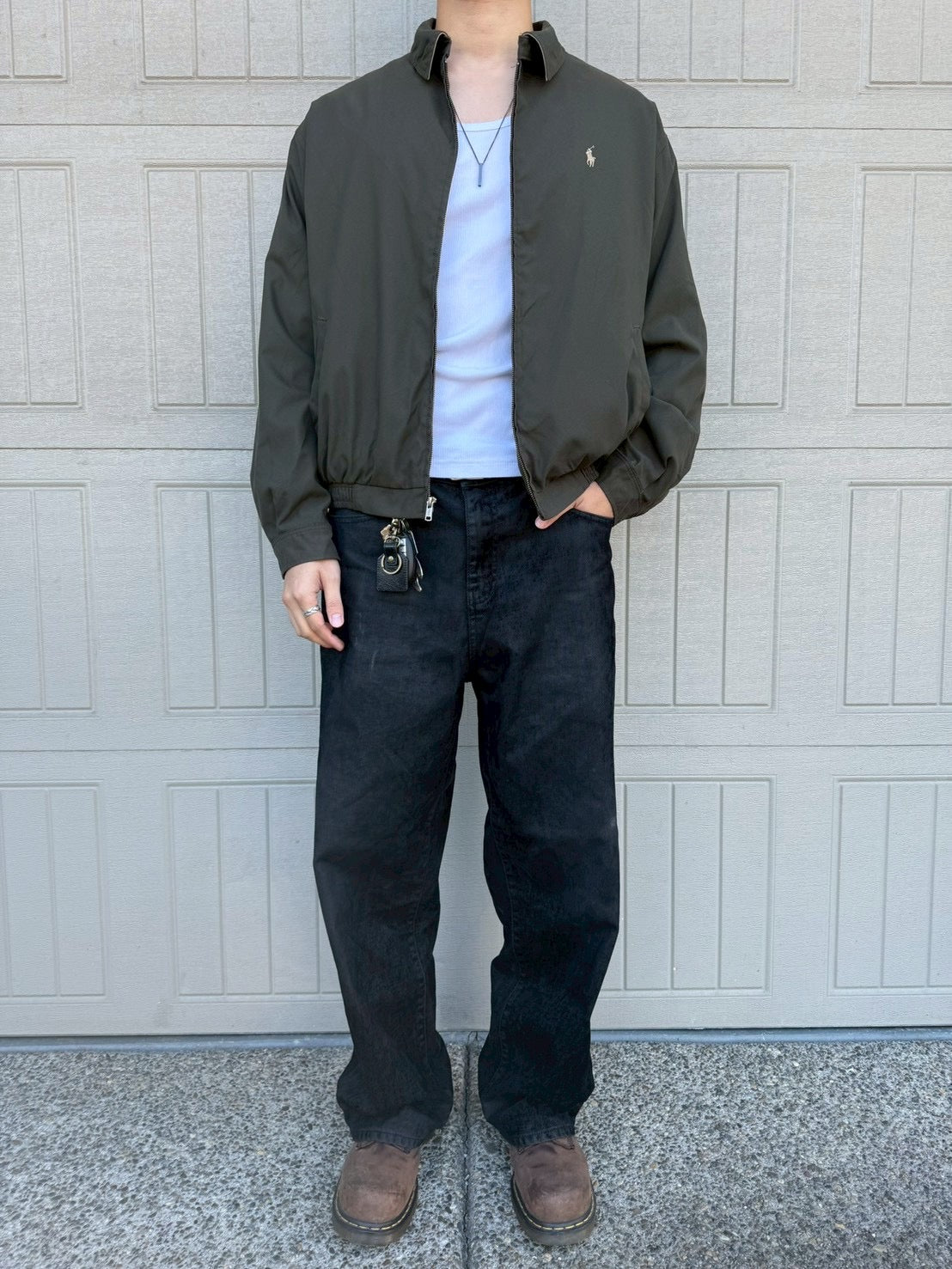 90s-00s Ralph Lauren Khaki Swing Top Jacket