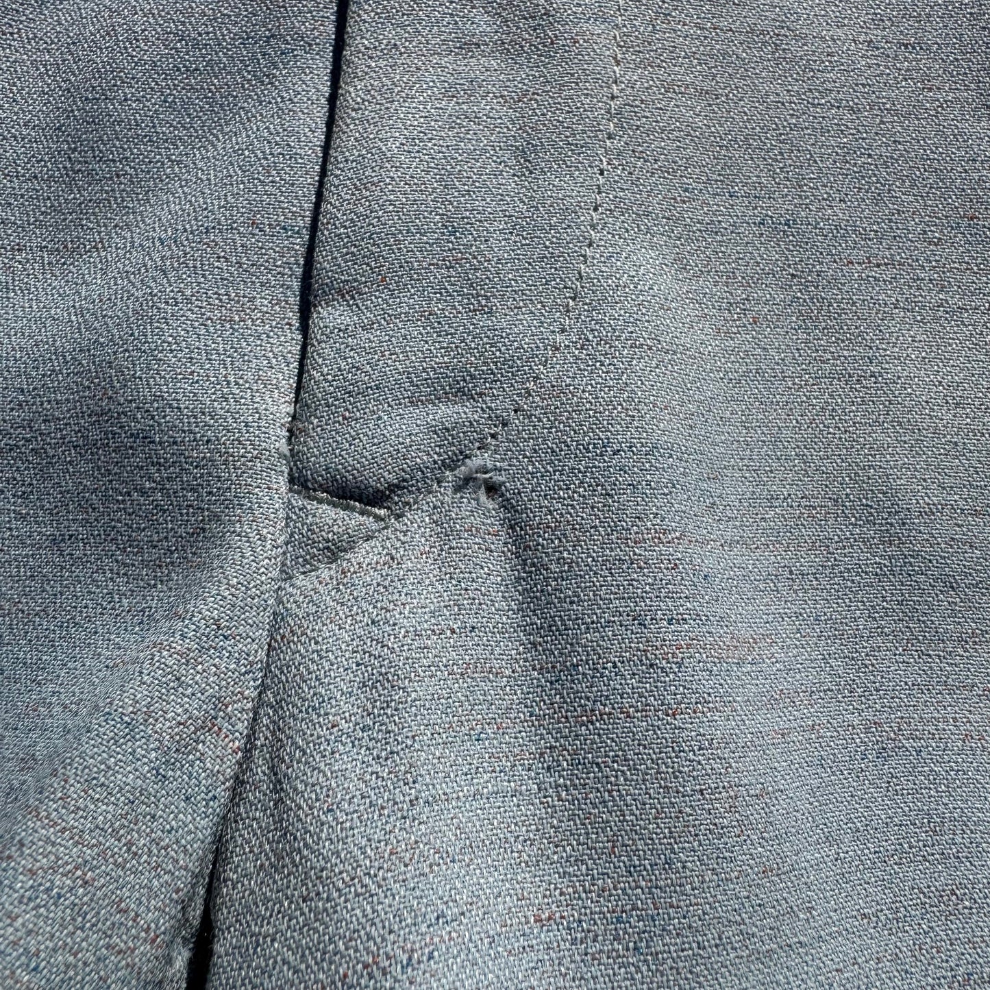 40s Unknown Light Blue Gabardine Slacks KiiChain Clothing