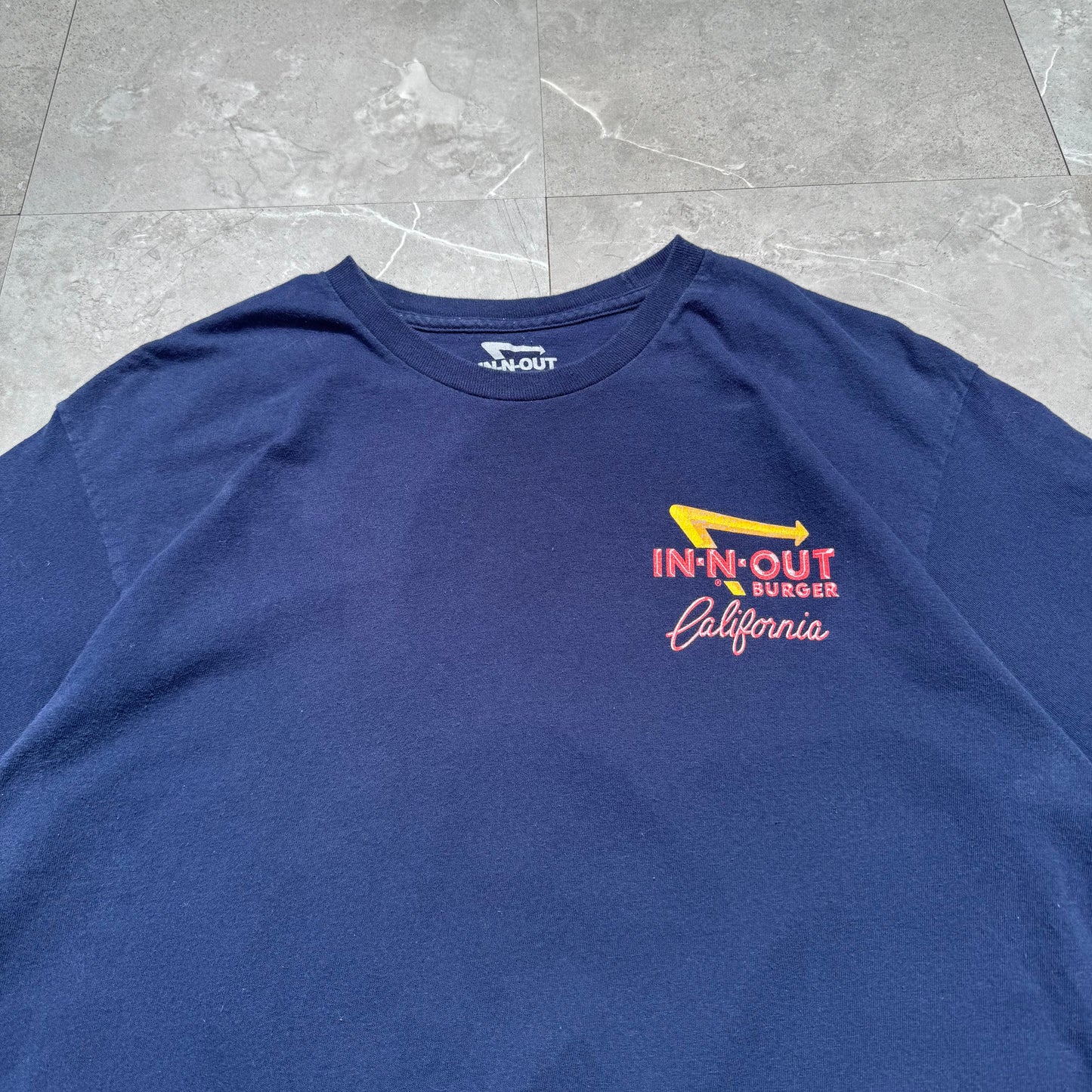 00s In-N-Out California Navy Blue Tee KiiChain Clothing
