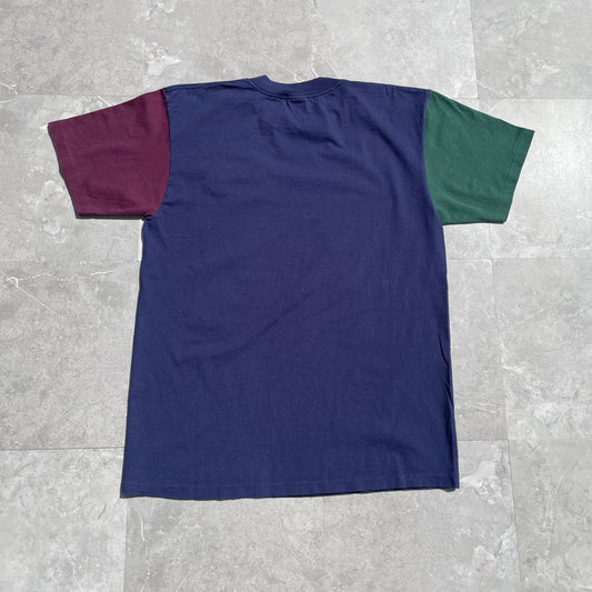 90s Belton Designer Knits Made in USA Color Block T-Shirt KiiChain Clothing